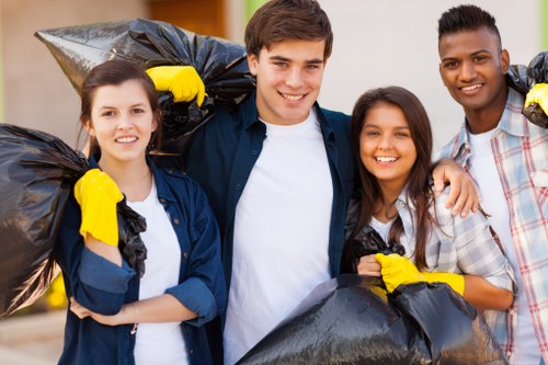 Equipment used for builders waste removal in Kilburn