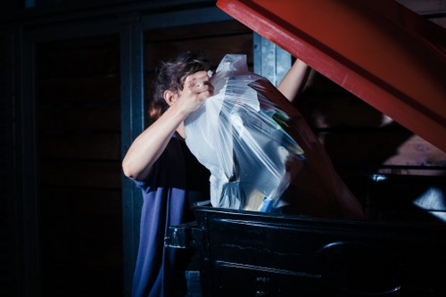 Mini skip for small business waste