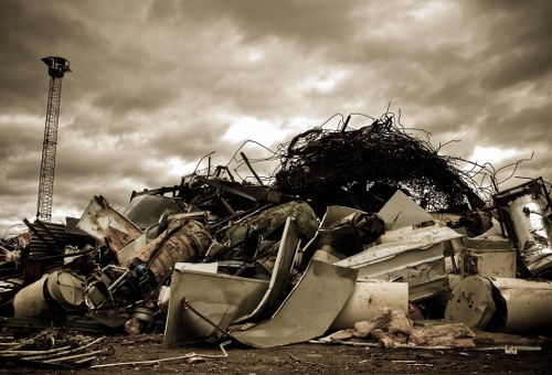 Debris removal during site clearance