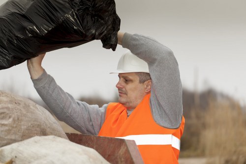Kilburn recycling facility handling construction debris