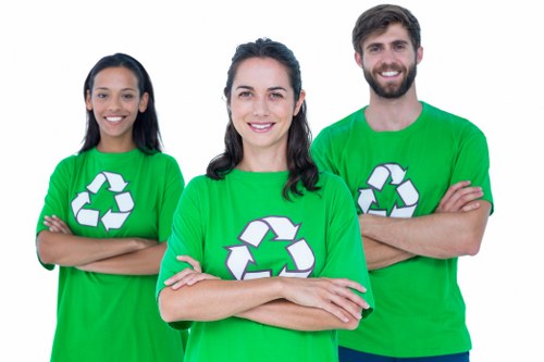Eco-friendly recycling during office clearance